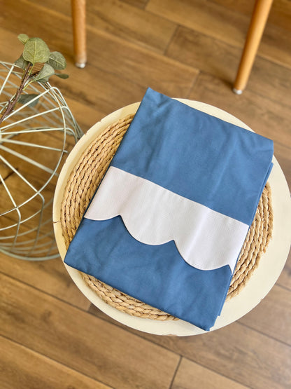 Copertina carrozzina nuvola blu