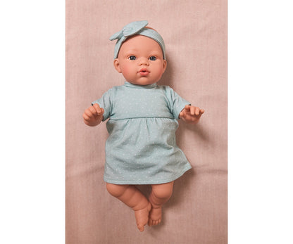 Bambola Helena con Vestitino Dots Sage
