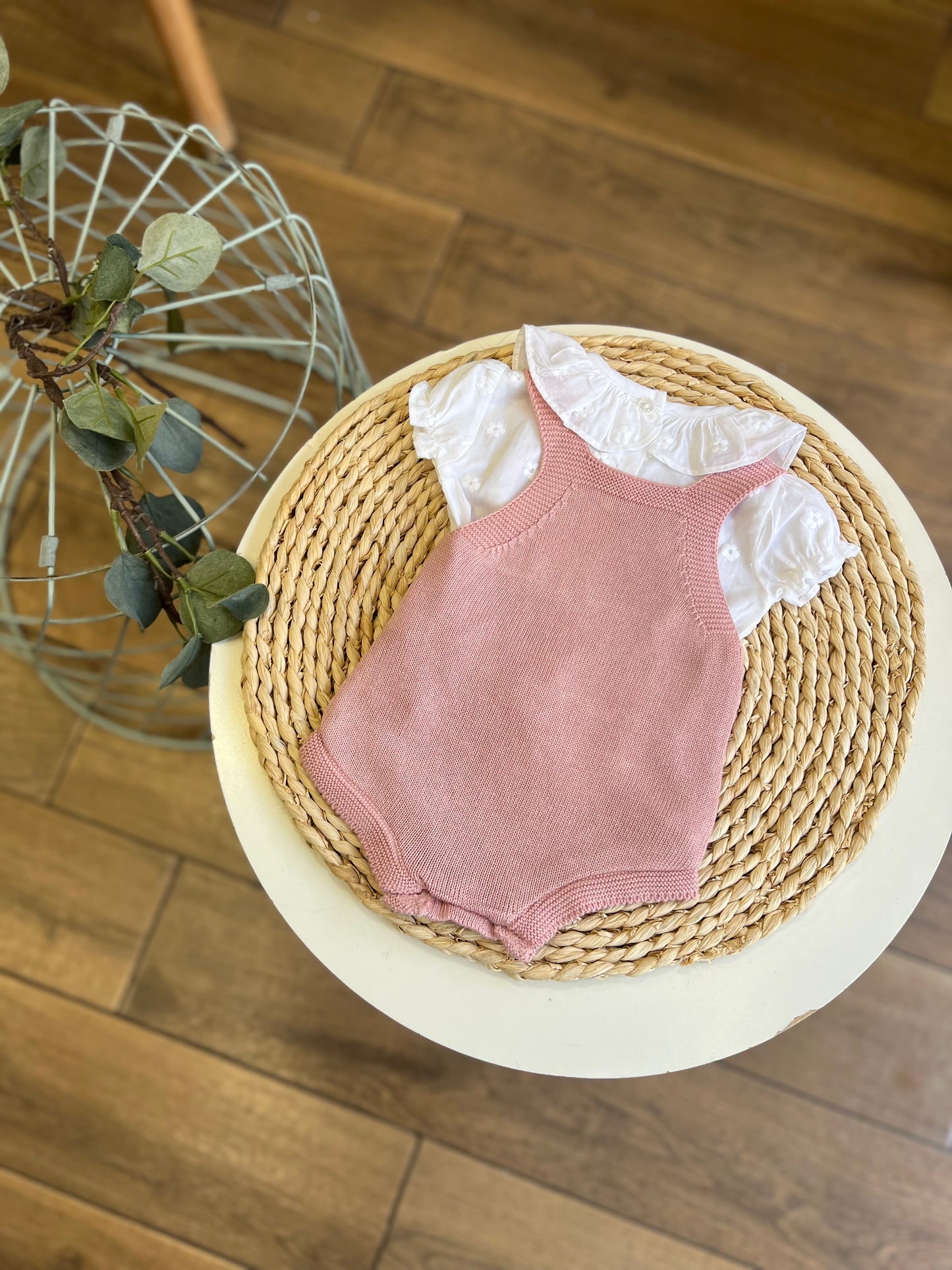 Camicia e salopette Cuori maquillage