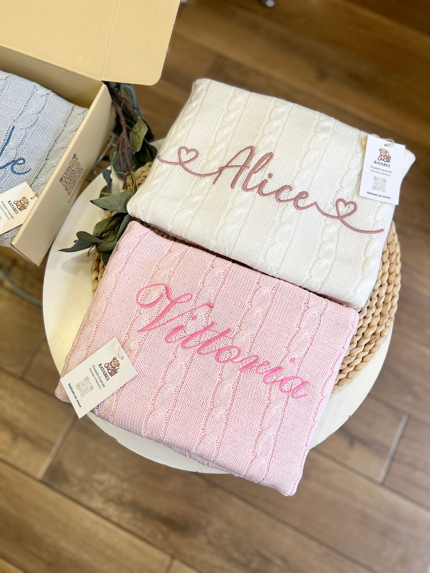 Copertina primavera/estate personalizzata con nome