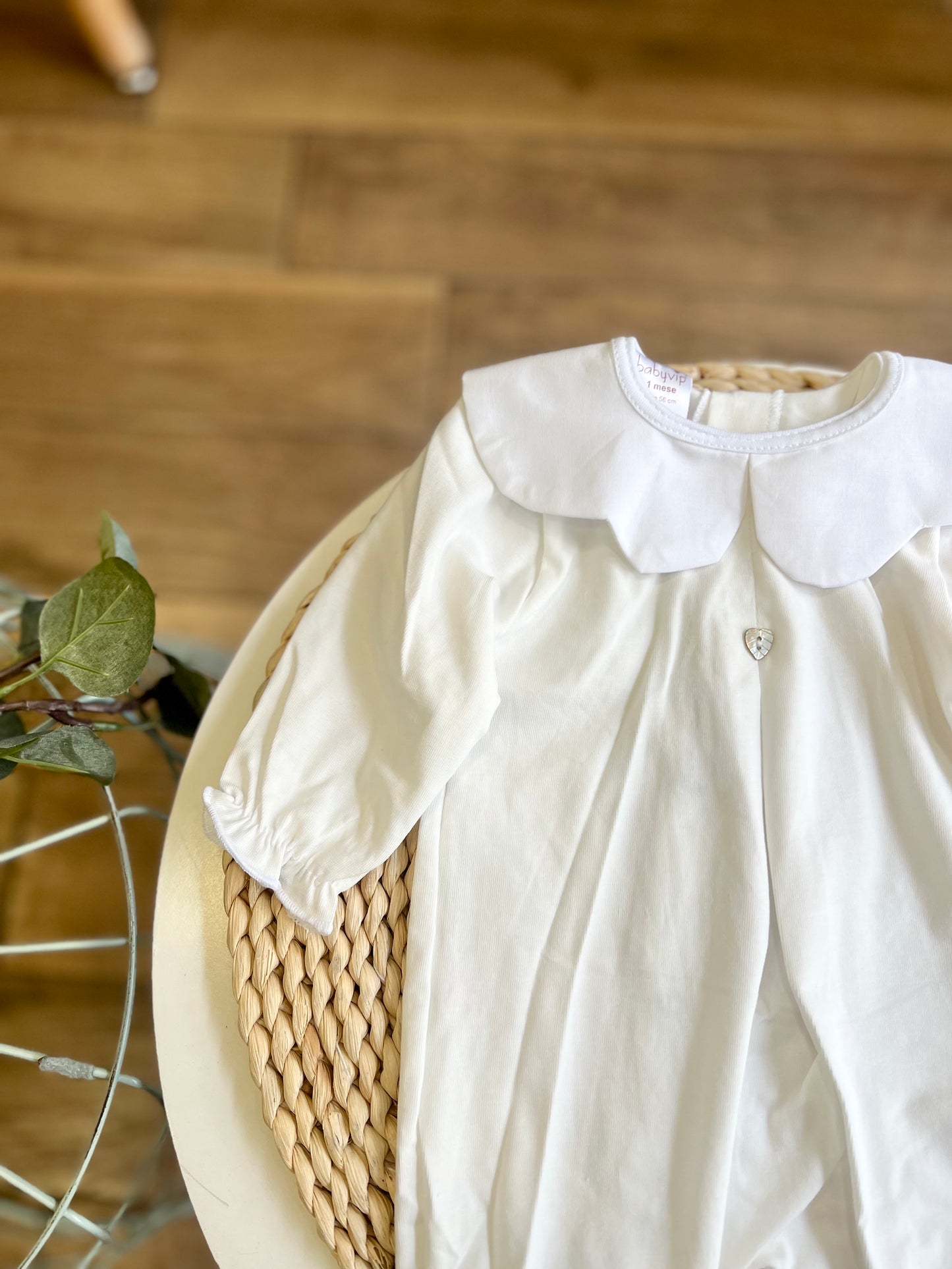 Tutina in cotone Latte