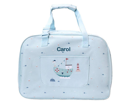 Borsa Spiaggia Anti Sabbia Fishing Boat Personalizzabile