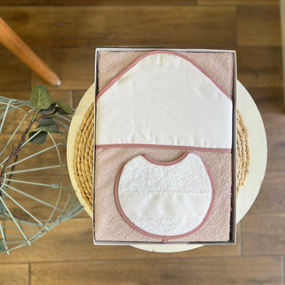 Accappatoio triangolo con bavetta Maquillage Personalizzabili