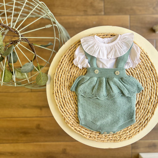 Set con camicina e pagliaccetto
