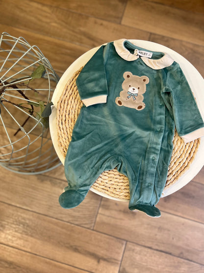 Tutina in ciniglia soft Orsetta