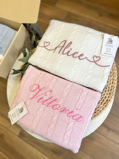 Copertina primavera/estate personalizzata con nome