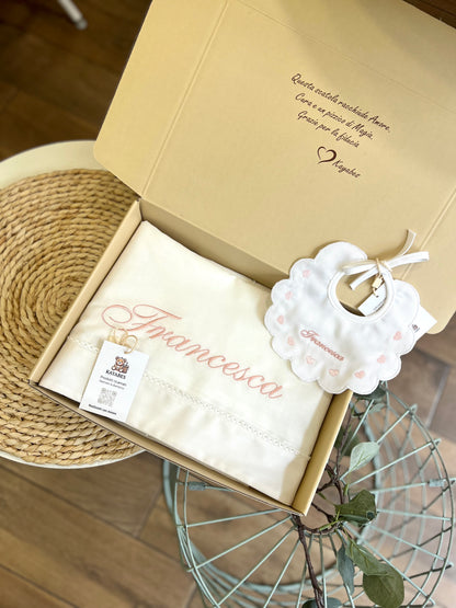 Set carrozzina Panna personalizzabile