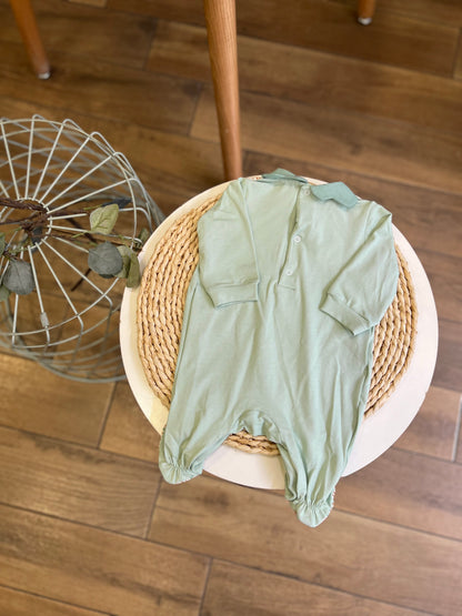 Tutina in cotone Verde