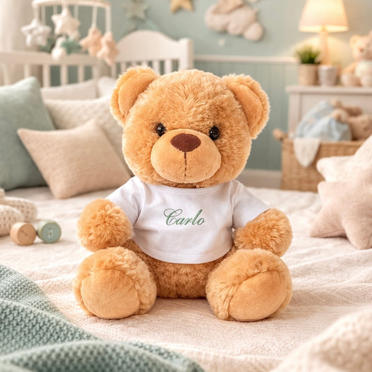 Orsetto peluche personalizzato con T-shirt