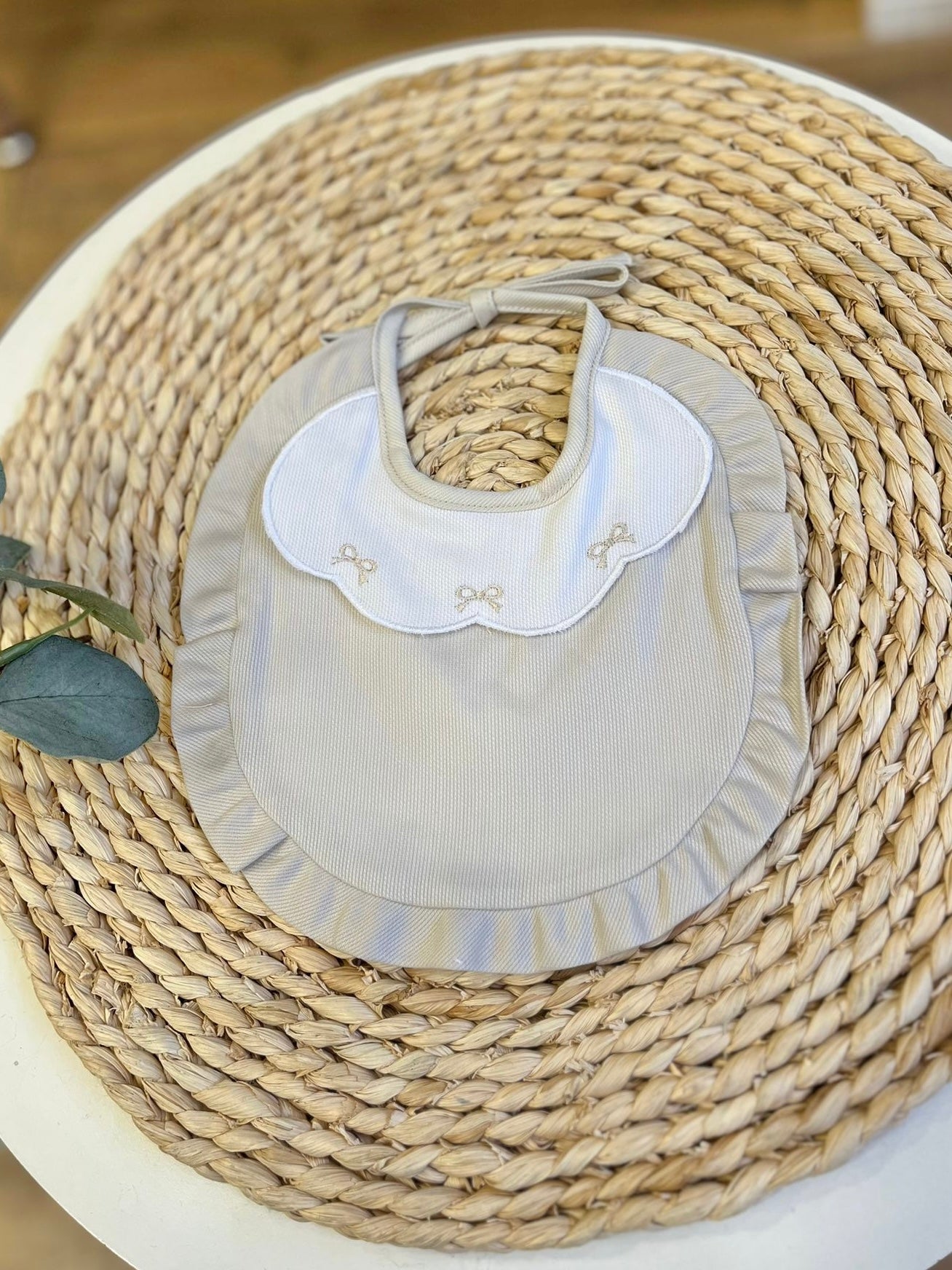 Bavetta Pappa e Latte Fiocchetti Tortora