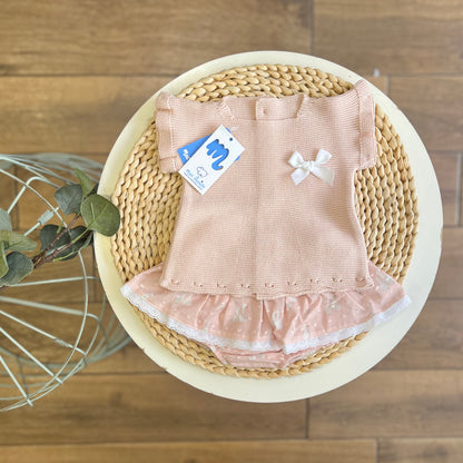 Completo in filo estivo con culotte Nude