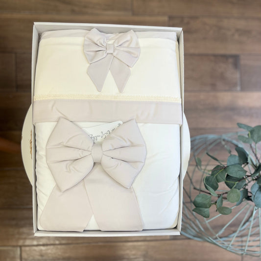 Set 5 pezzi carrozzina Fiocco