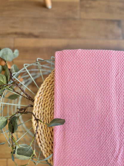 Coperta Rosa in cotone Bamboo