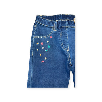 Jeans dettaglio fiorellini