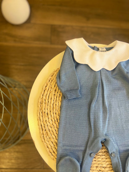 Tutina con colletto Nuvola in filo