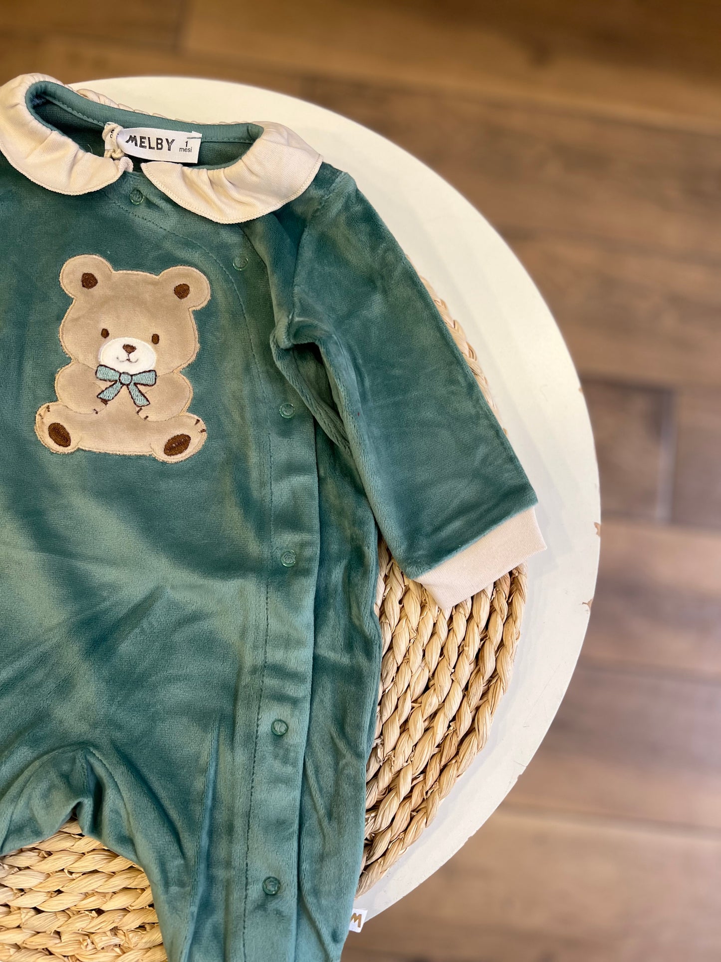 Tutina in ciniglia soft Orsetta