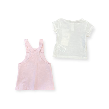 Completo salopette e t shirt koala