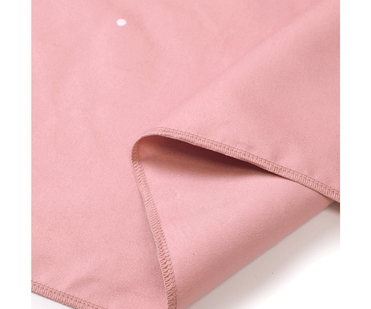 Telo Microfibra Pink Whale Personalizzabile