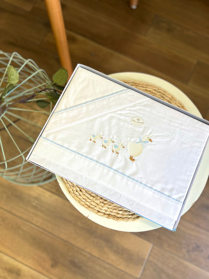Set carrozzina Cuak celeste