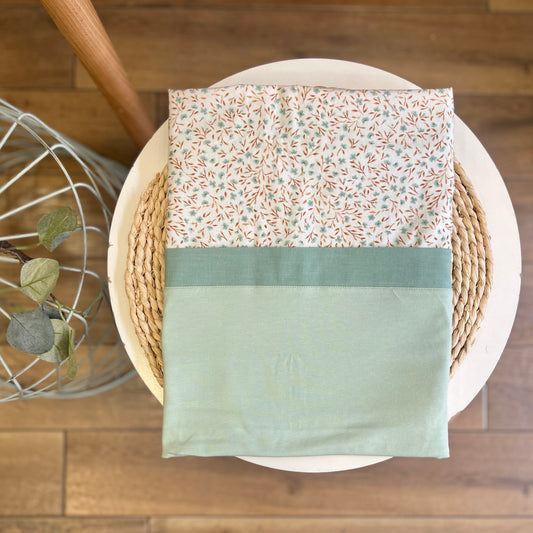 Coperta in cotone Verde