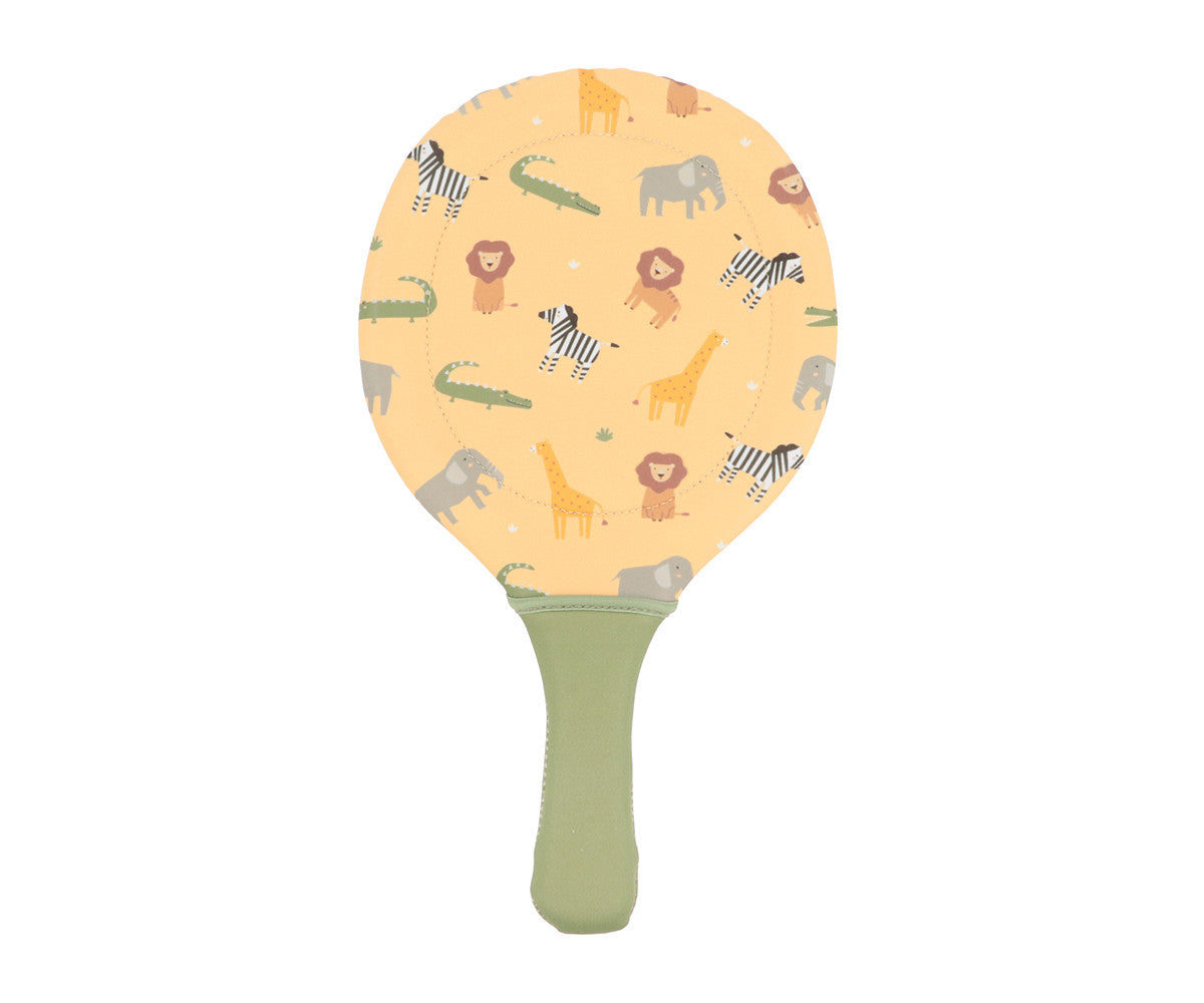 Racchette Spiaggia Neoprene Wild Animals