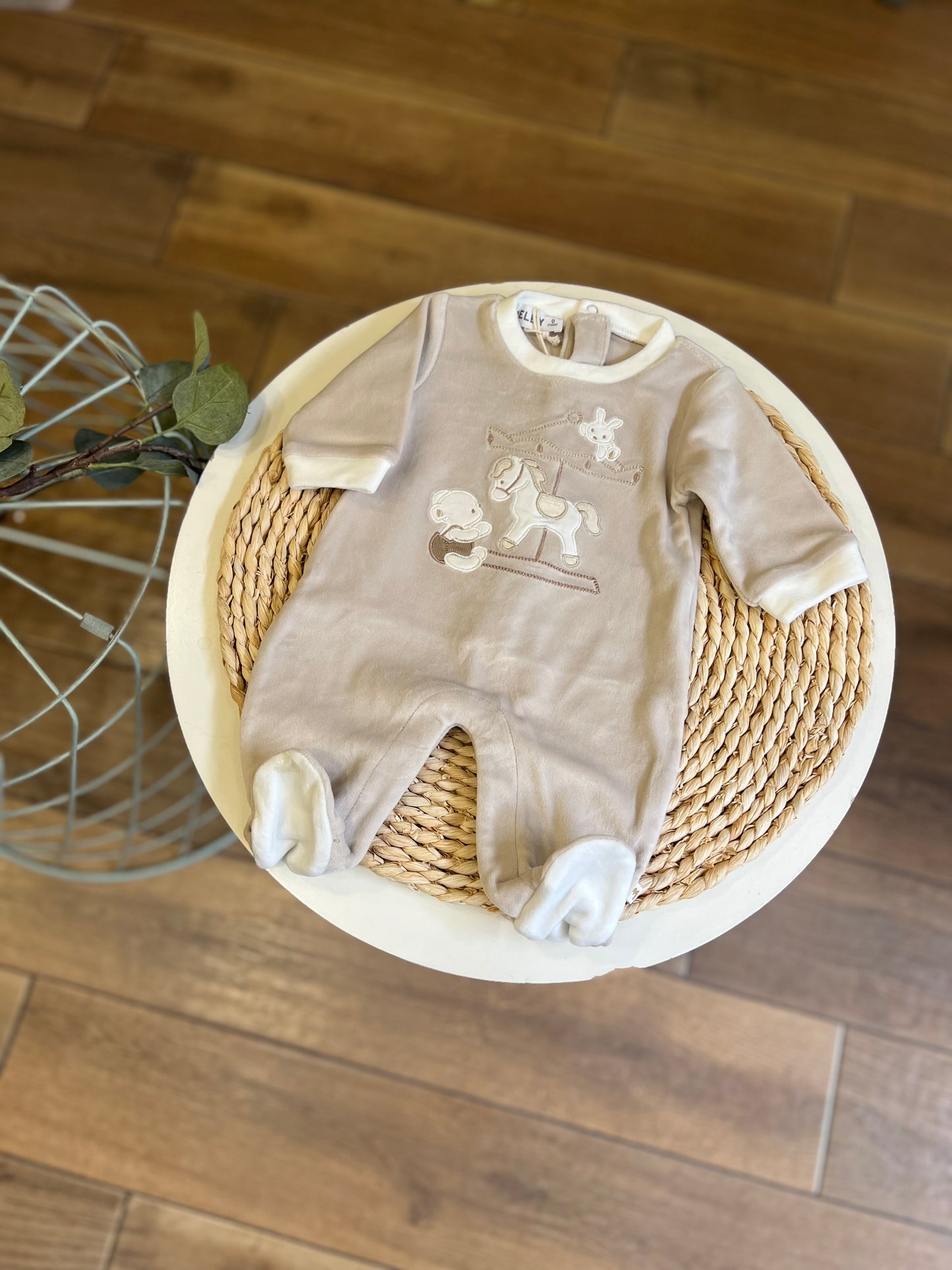 Tutina in ciniglia Soft Cavalluccio