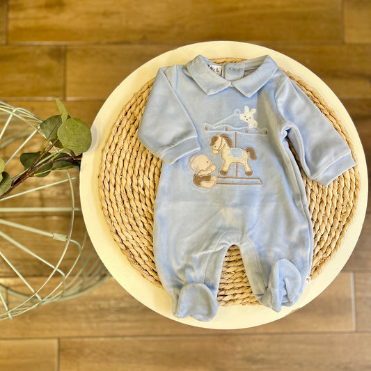 Tutina in ciniglia Soft Cavalluccio