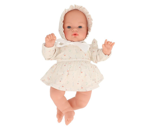 Bambola Helena con Vestito Collezione White Flowers