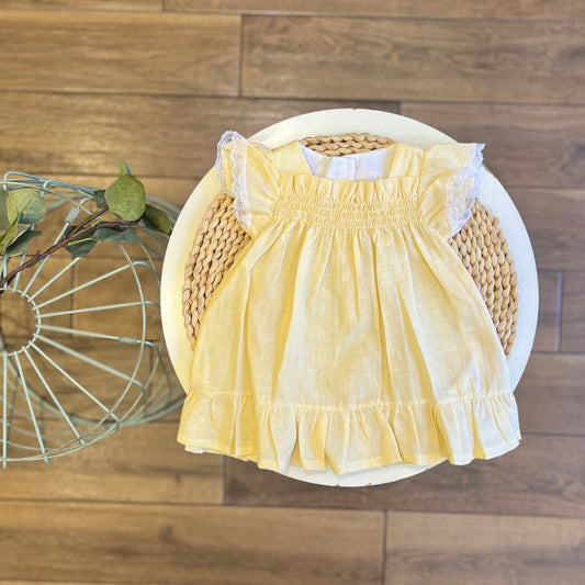 Abitino in cotone Giallo