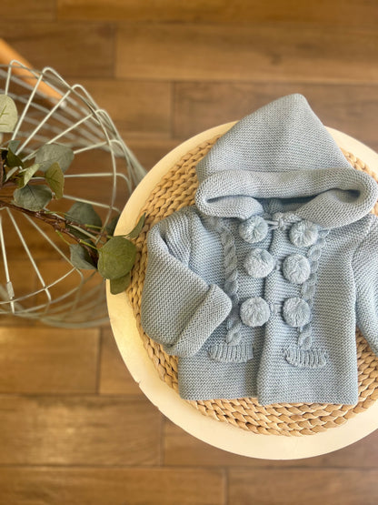 Cappottino Pon Pon Azul