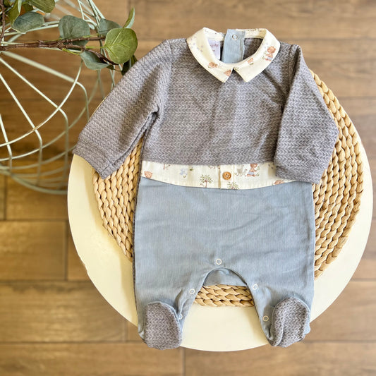 Tutina in ciniglia Azul