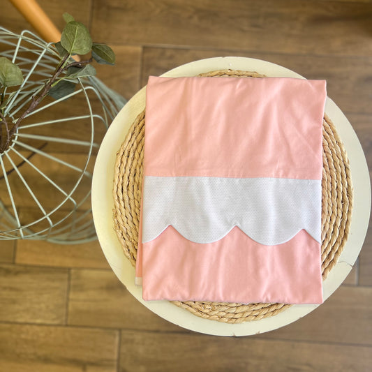 Copertina carrozzina nuvola rosa baby