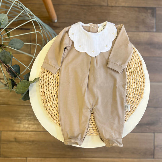 Tutina con colletto Nuvola Pois