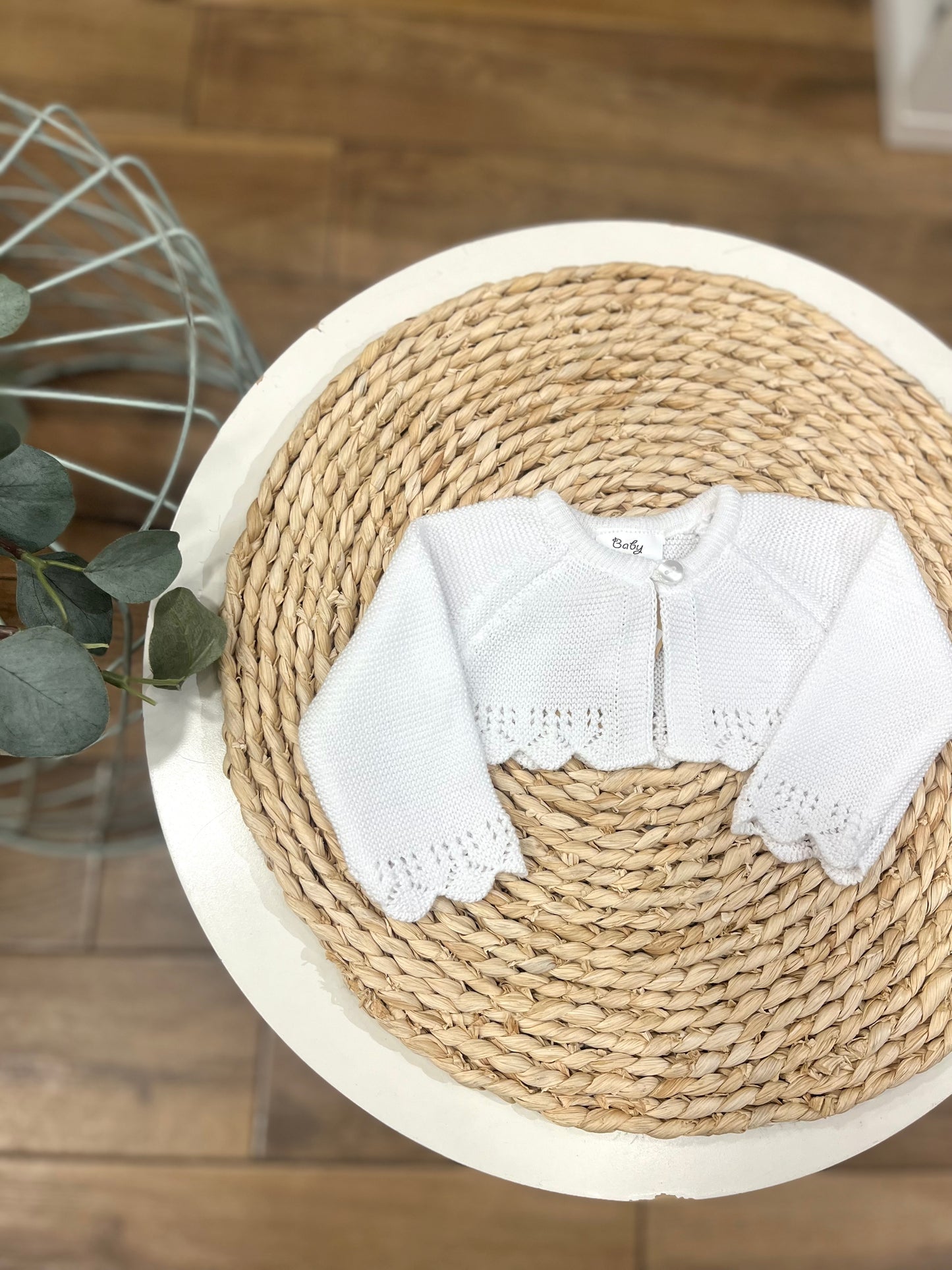 Cardigan bianco