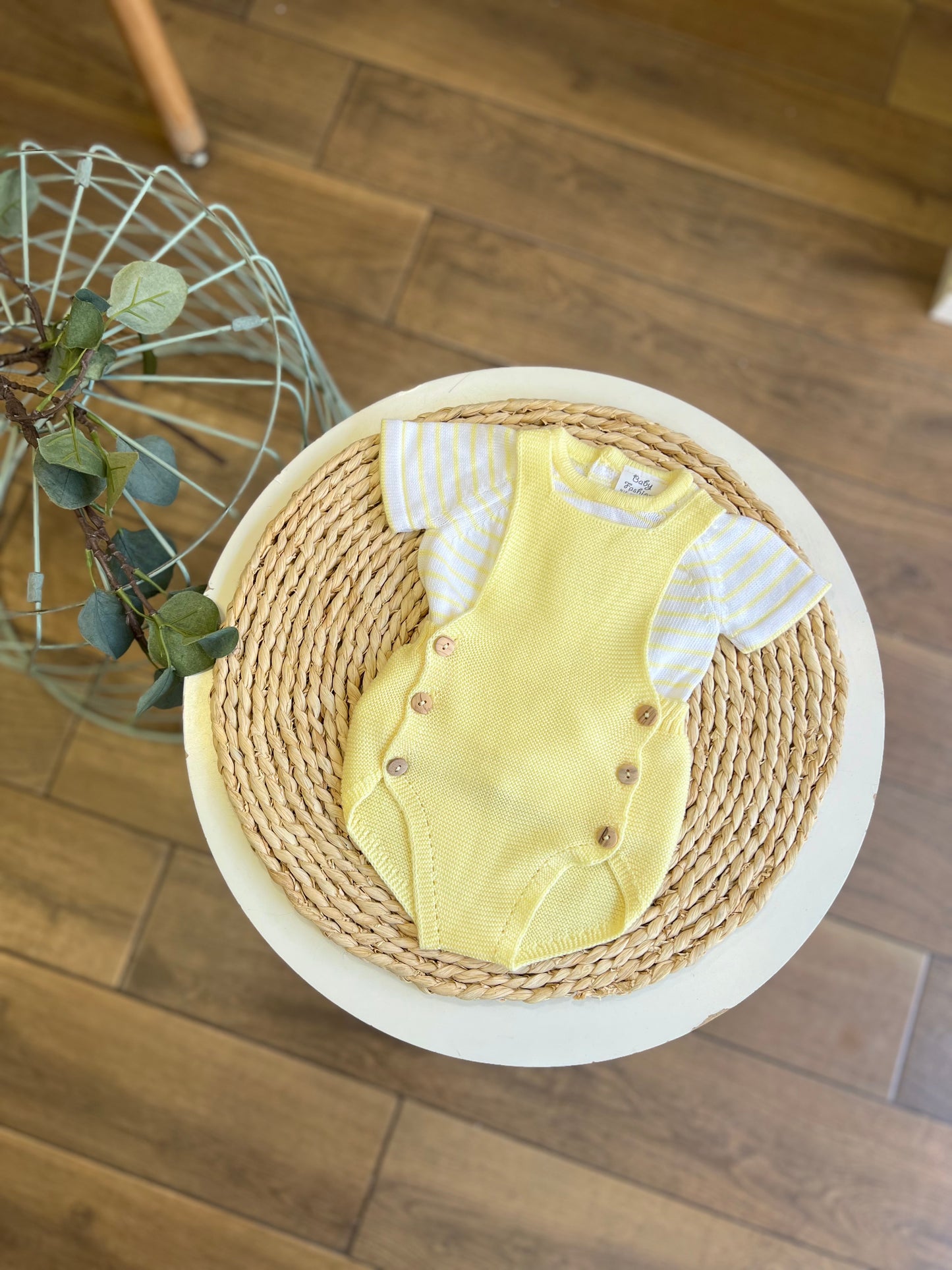 Completo righe giallo