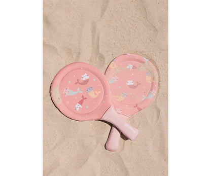 Racchette Spiaggia Neoprene Mermaid Cats