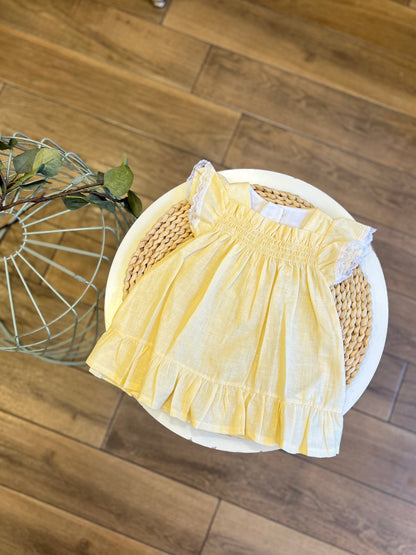 Abitino in cotone Giallo