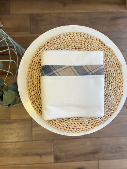 Coperta in ciniglia Blu