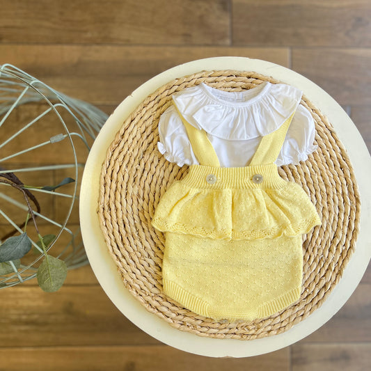 Set con camicina e pagliaccetto