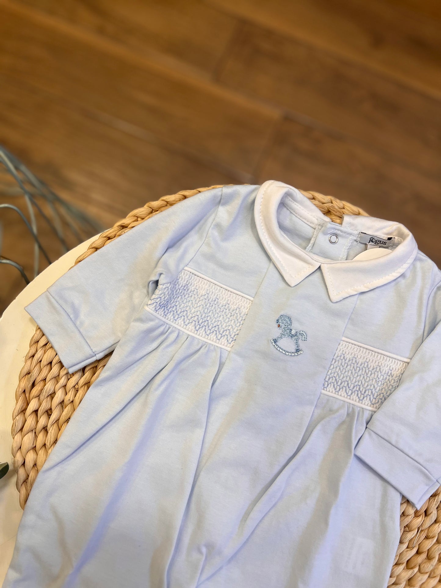 Tutina Cavaluccio a Dondolo Celeste