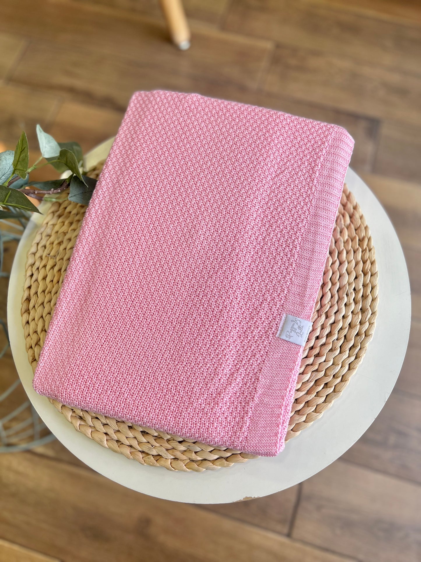 Coperta Rosa in cotone Bamboo