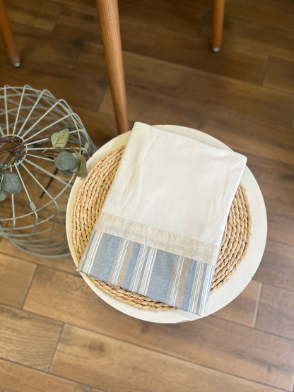 Coperta in cotone Righe