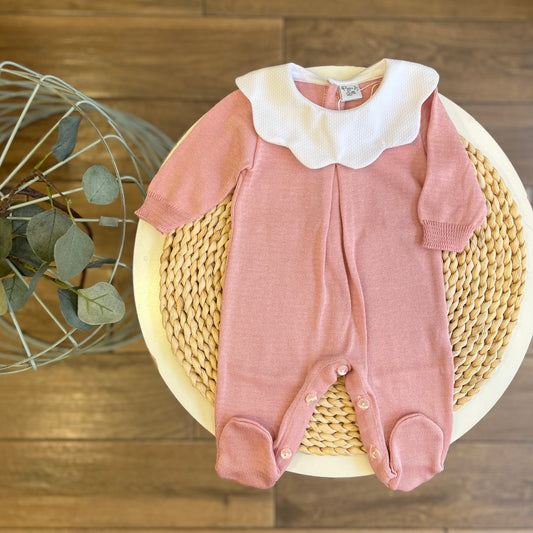 Tutina con colletto Nuvola in filo