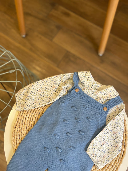 Completo invernale camicia e salopette Azafata