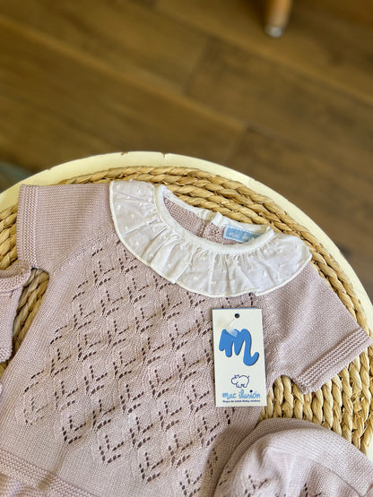Completo 4 pezzi in filo estivo Malva
