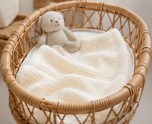 Copertina in cotone Pappa e Latte Panna
