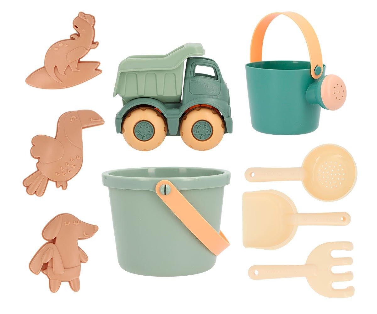 Set Spiaggia Monneka Sea Grean + Camioncino