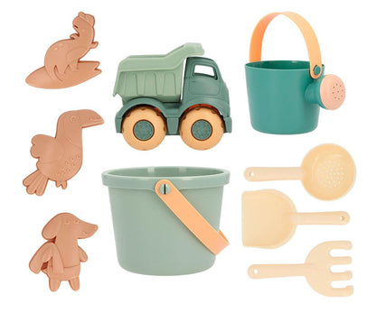 Set Spiaggia Monneka Sea Grean + Camioncino