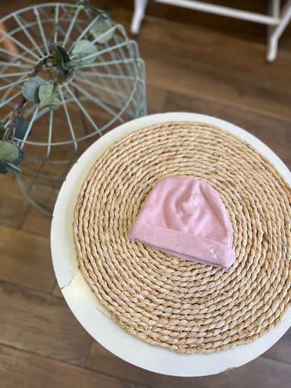 Cappellino ciniglia Rosa