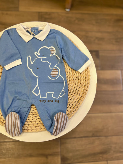 Tutina Elephant in cotone